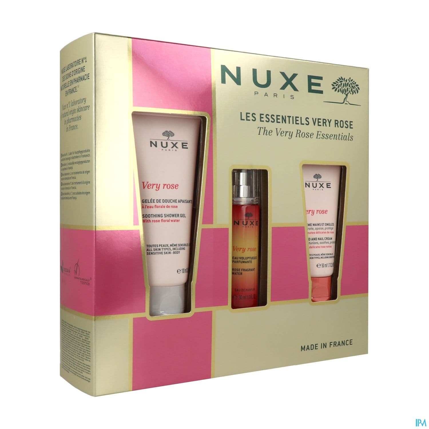 Nuxe Coffret Noel Very Rose 2024 3produits