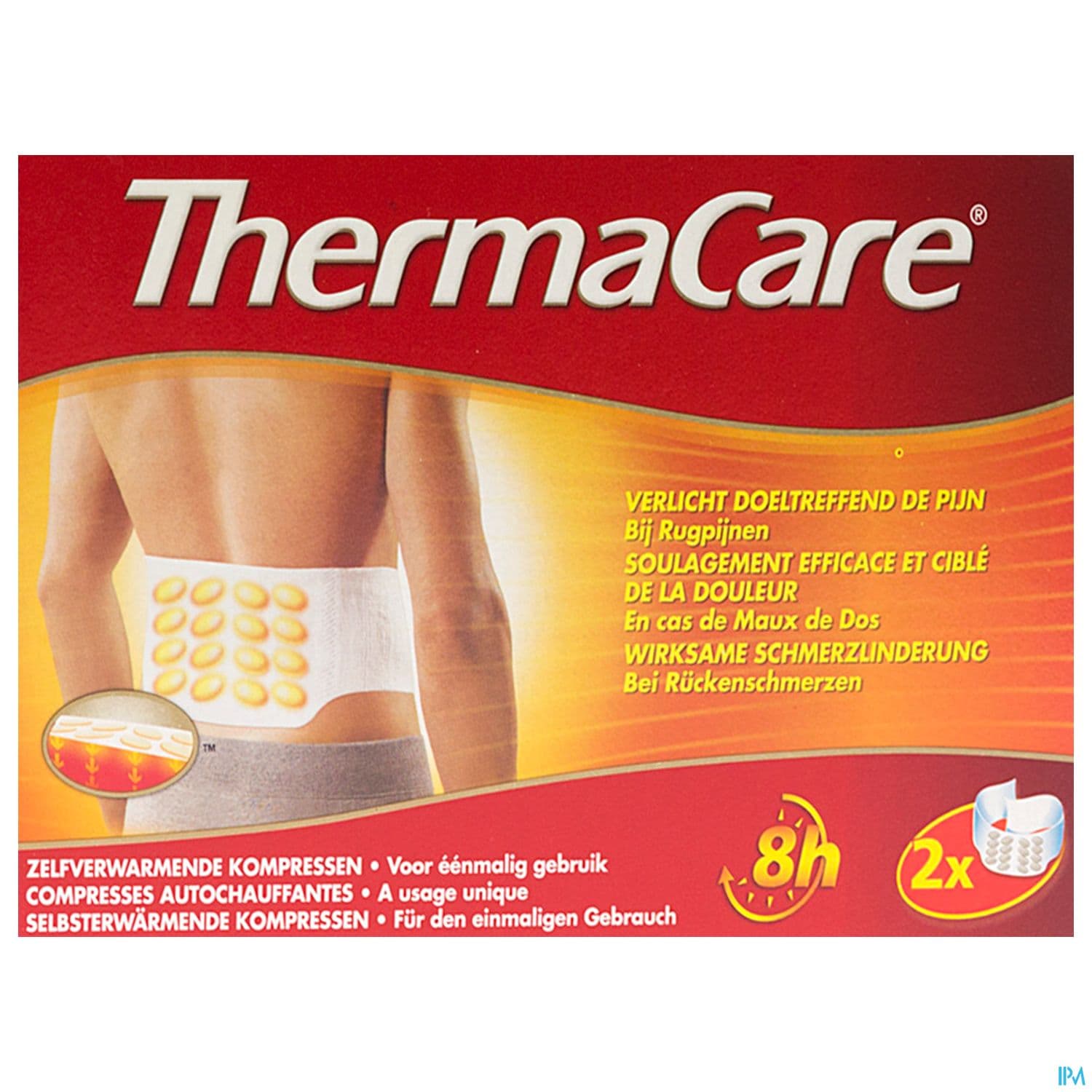 Thermacare Patch Chauffant Dos Ceinture Ajustab X2