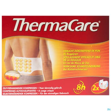 Thermacare Patch Chauffant Dos Ceinture Ajustab X2