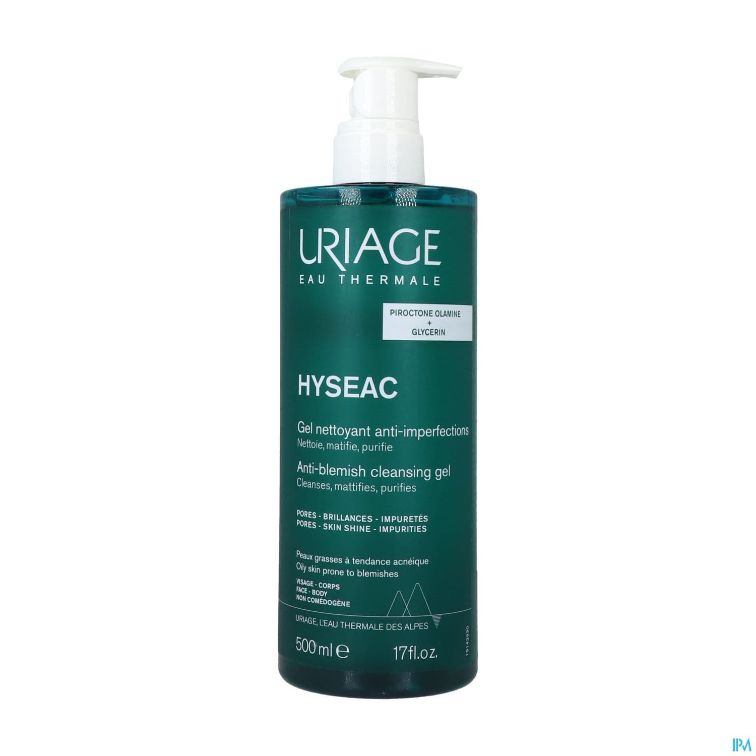 URIAGE HYSEAC GEL NETTOYANT 500ML