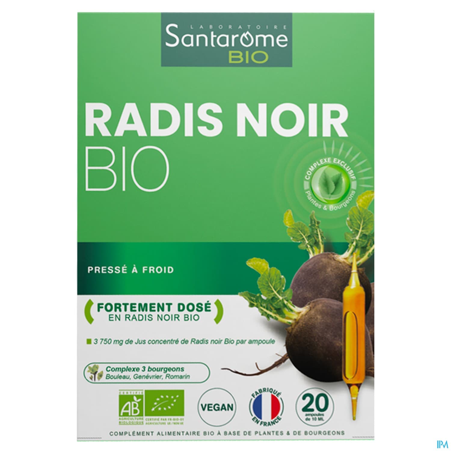 SANTAROME BIO RADIS NOIR AMP 20