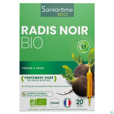 SANTAROME BIO RADIS NOIR AMP 20