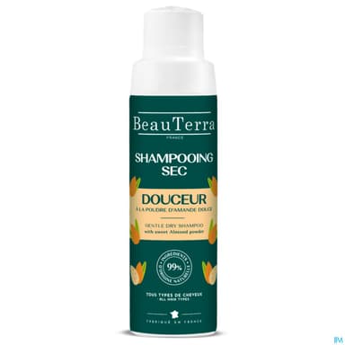 Beauterra Le Shampoing Sec Douceur A La Poudre D'amande Douce 50g