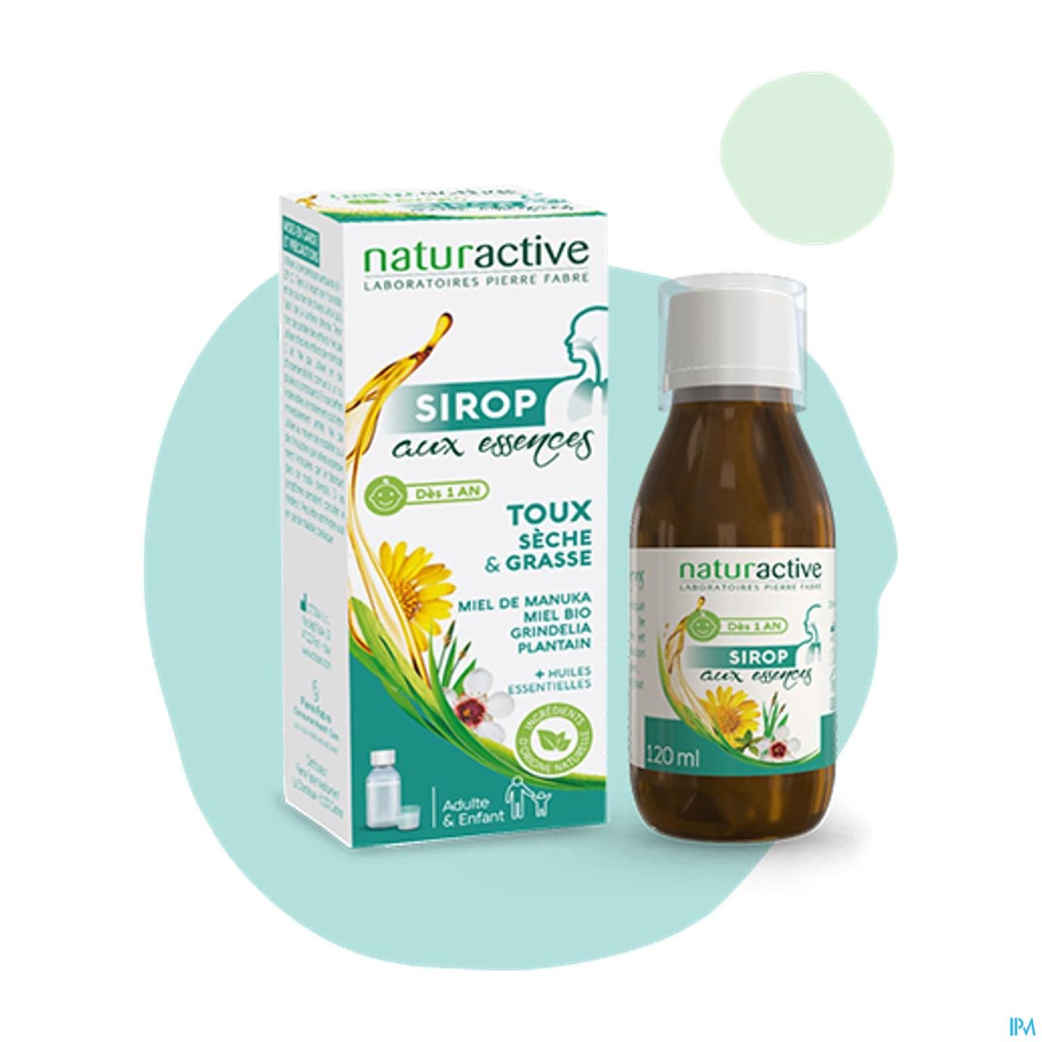 Naturactive Sirop Aux Essences Toux 120ml