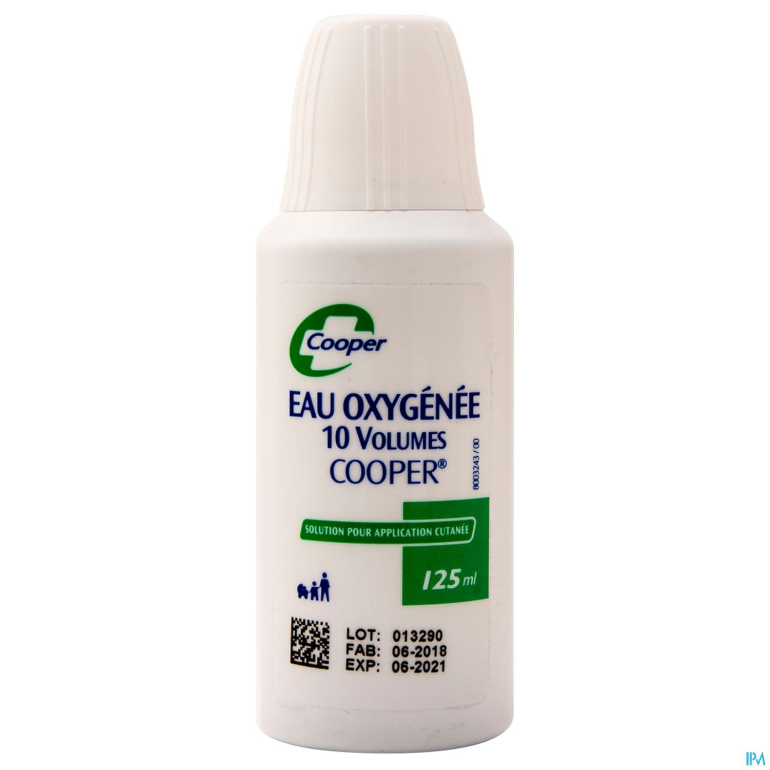 Cooper Eau Oxygenee 10volumes Solution Pour Application Cutanee 125ml