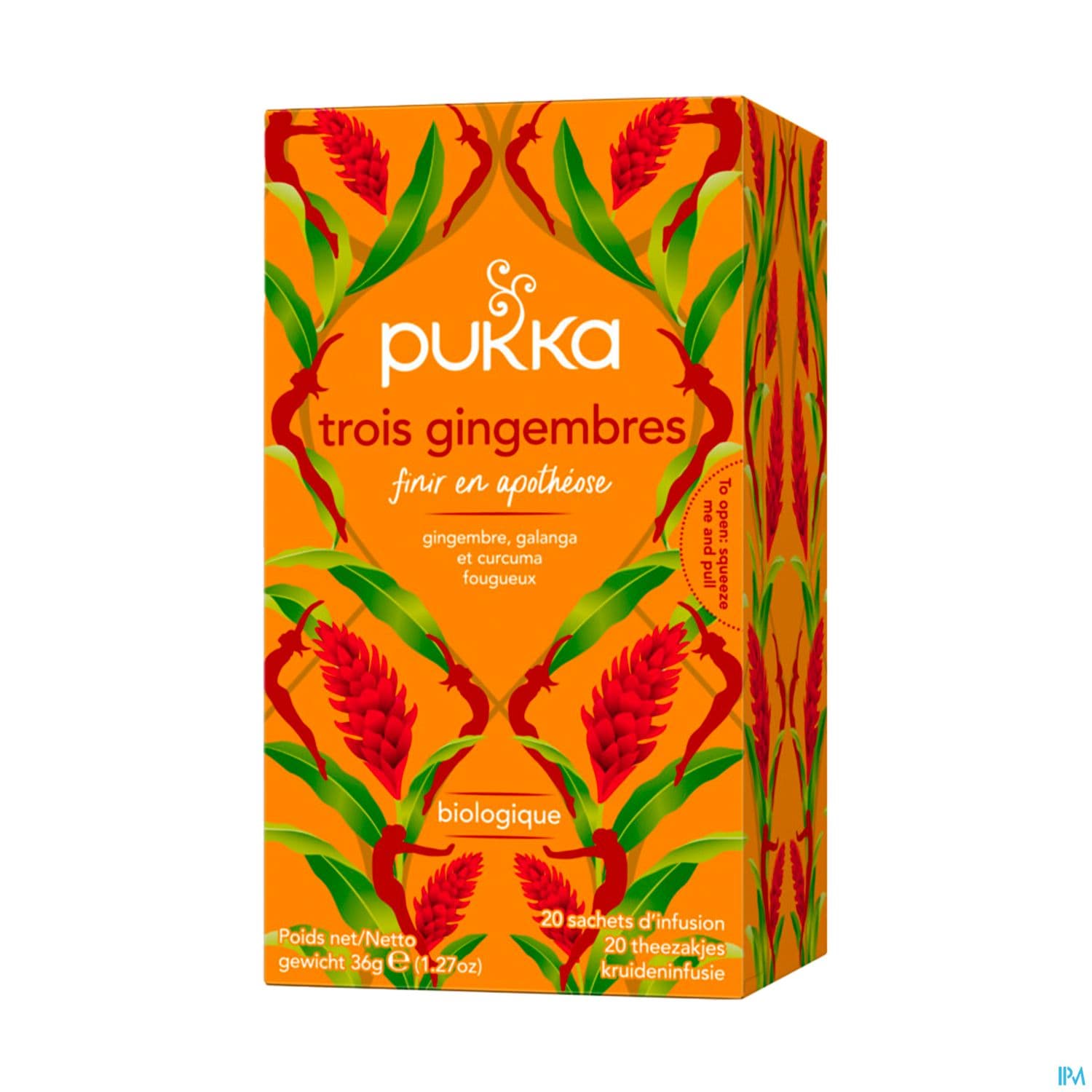 Pukka Infusion 3 Gingembres Bio Sachet 20