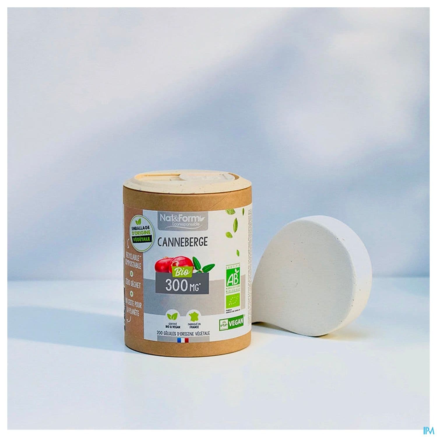 Nat Et Form Ecoresponsable Canneberge Bio Gelule Vegetale 200