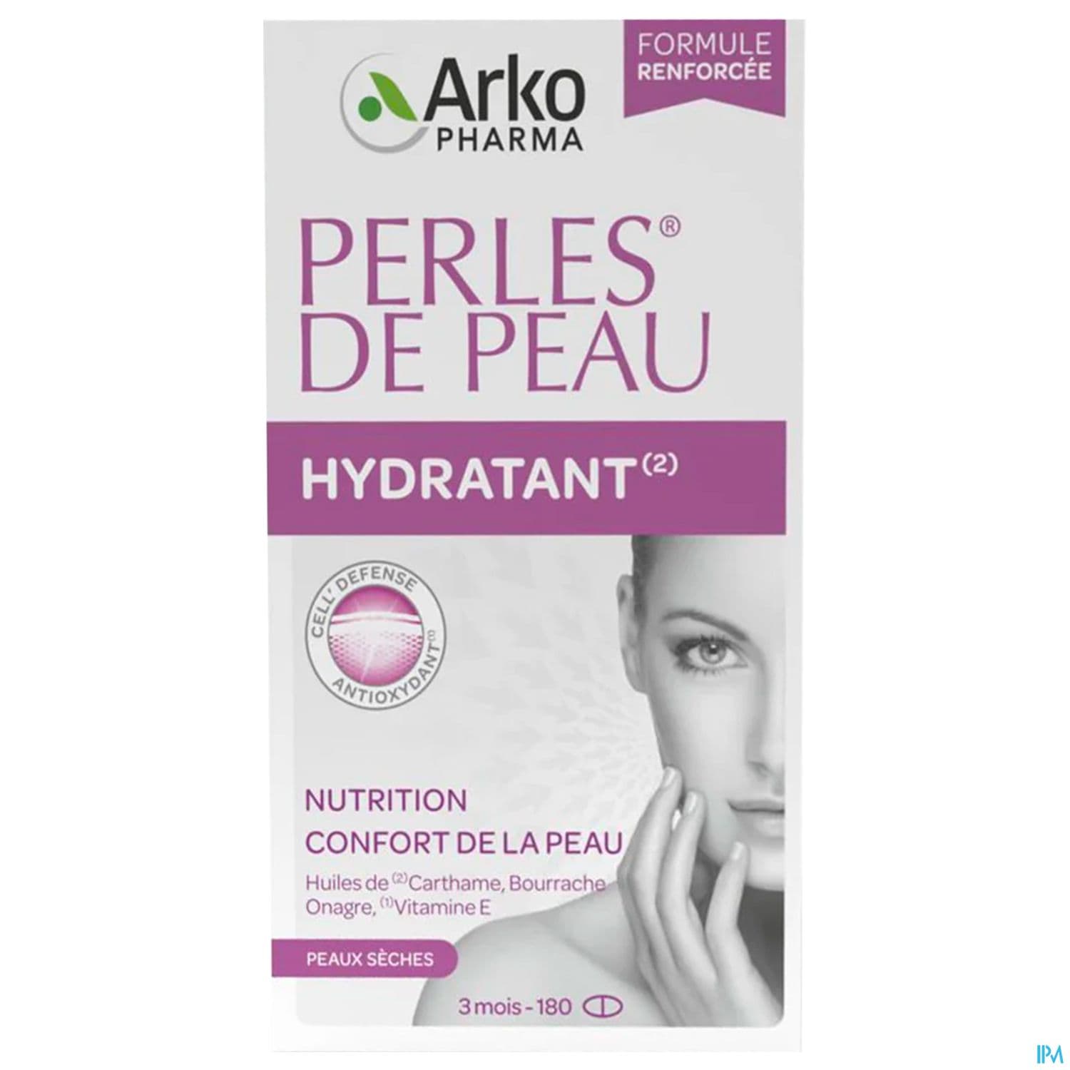 Arkopharma Perles De Peau Hydratant Capsule 180