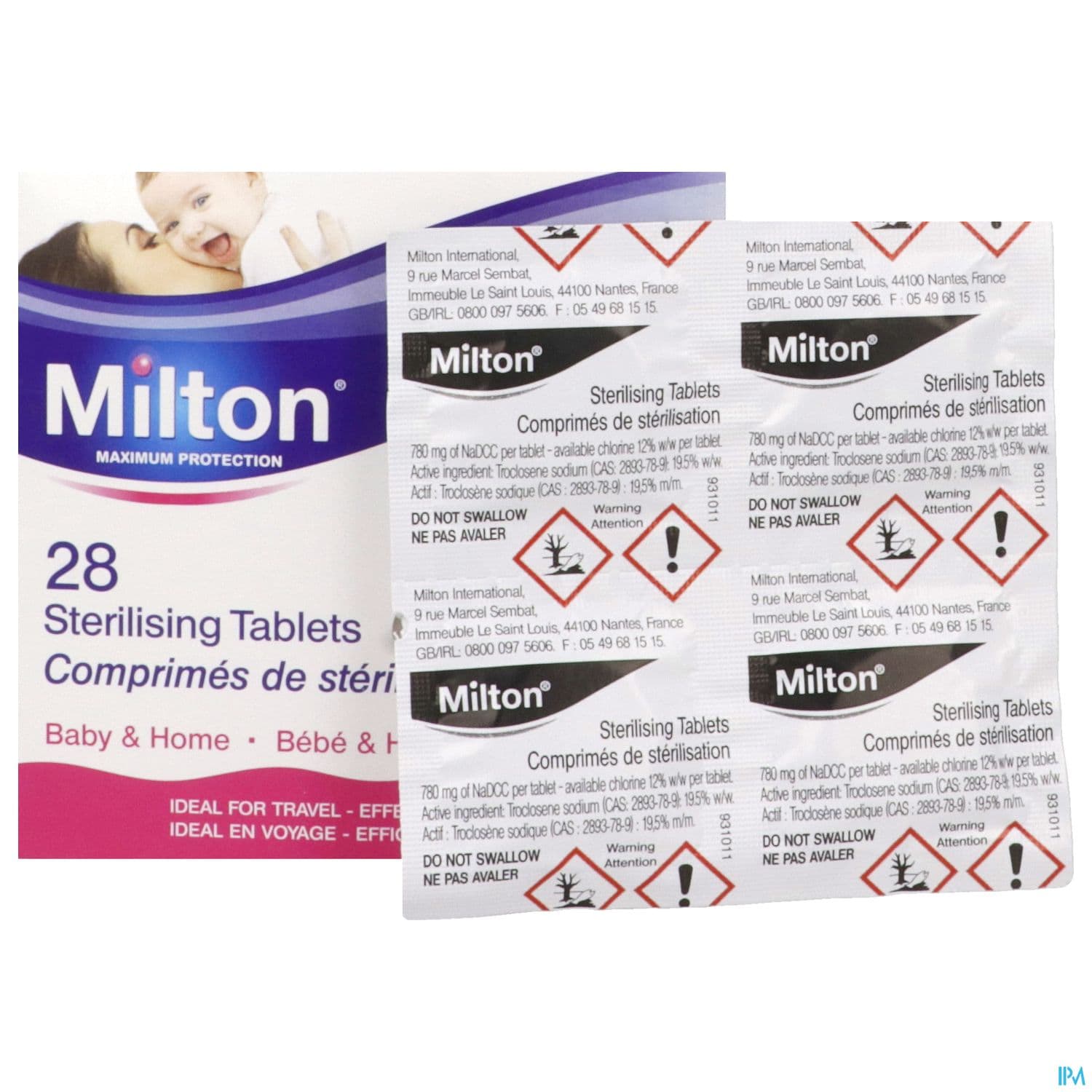 MILTON CPR STERILISAT BIBERON 28
