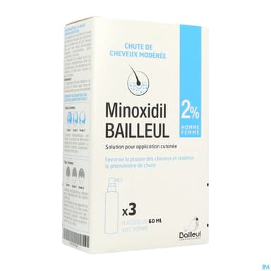 MINOXIDIL 2% BAILLEUL SOL EXT60ML3