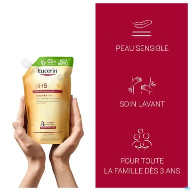 EUCERIN PH5 HLE DCH ECO RECH 400ML