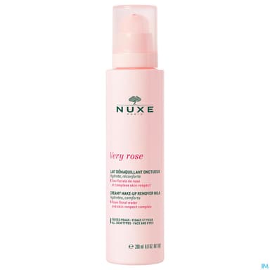 Nuxe Very Rose Lait Demaquillant 200ml