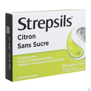 STREPSILS CITRON S/S PAST 24