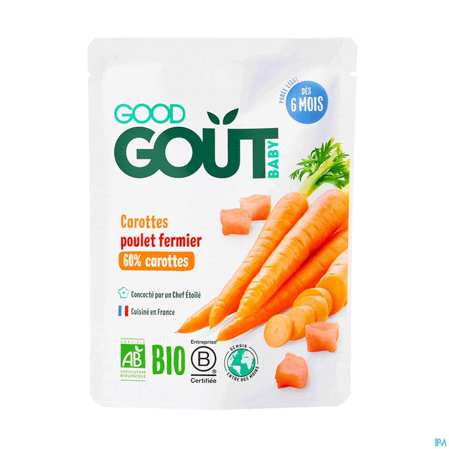 GOODGOUT CAROTTES POULET 190G