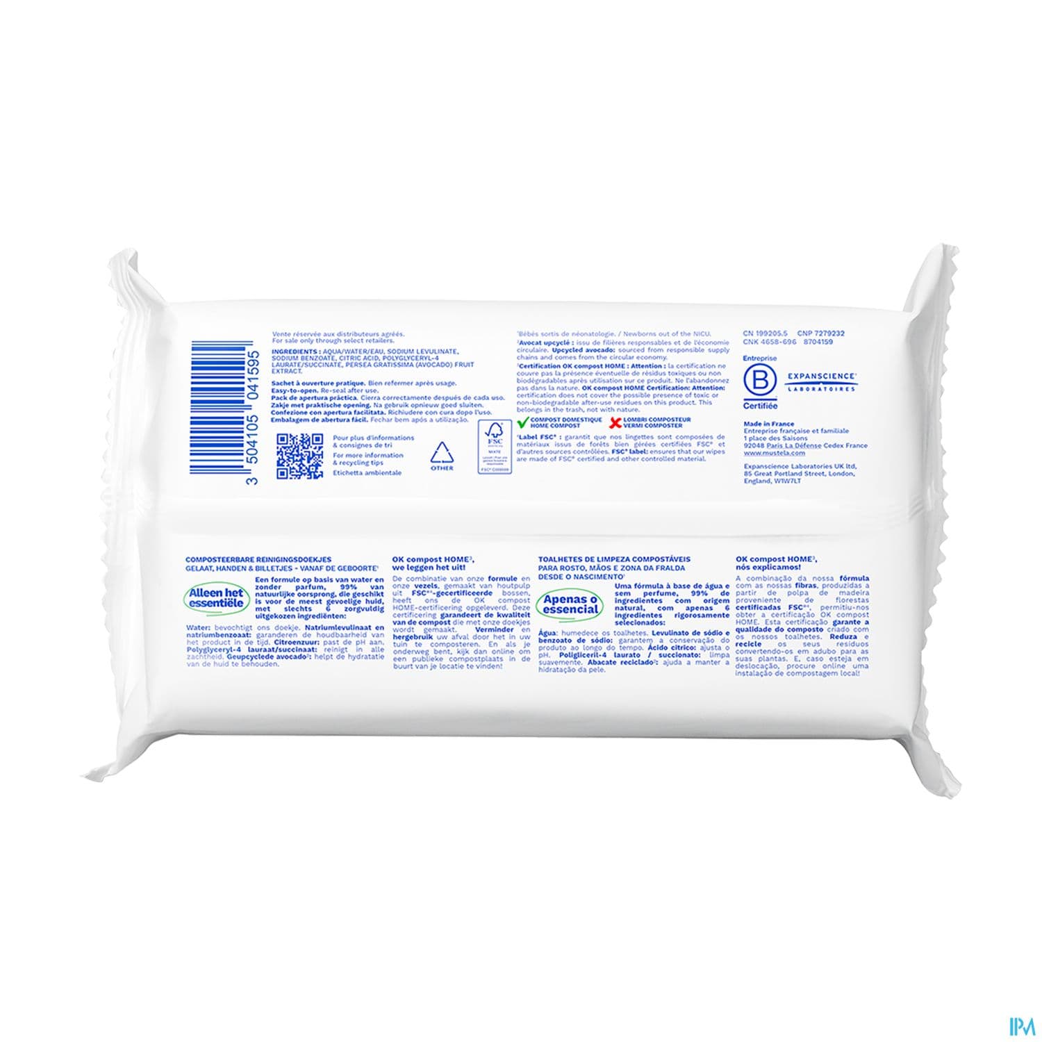 MUSTELA BB LING NET COMP S/PARF 60
