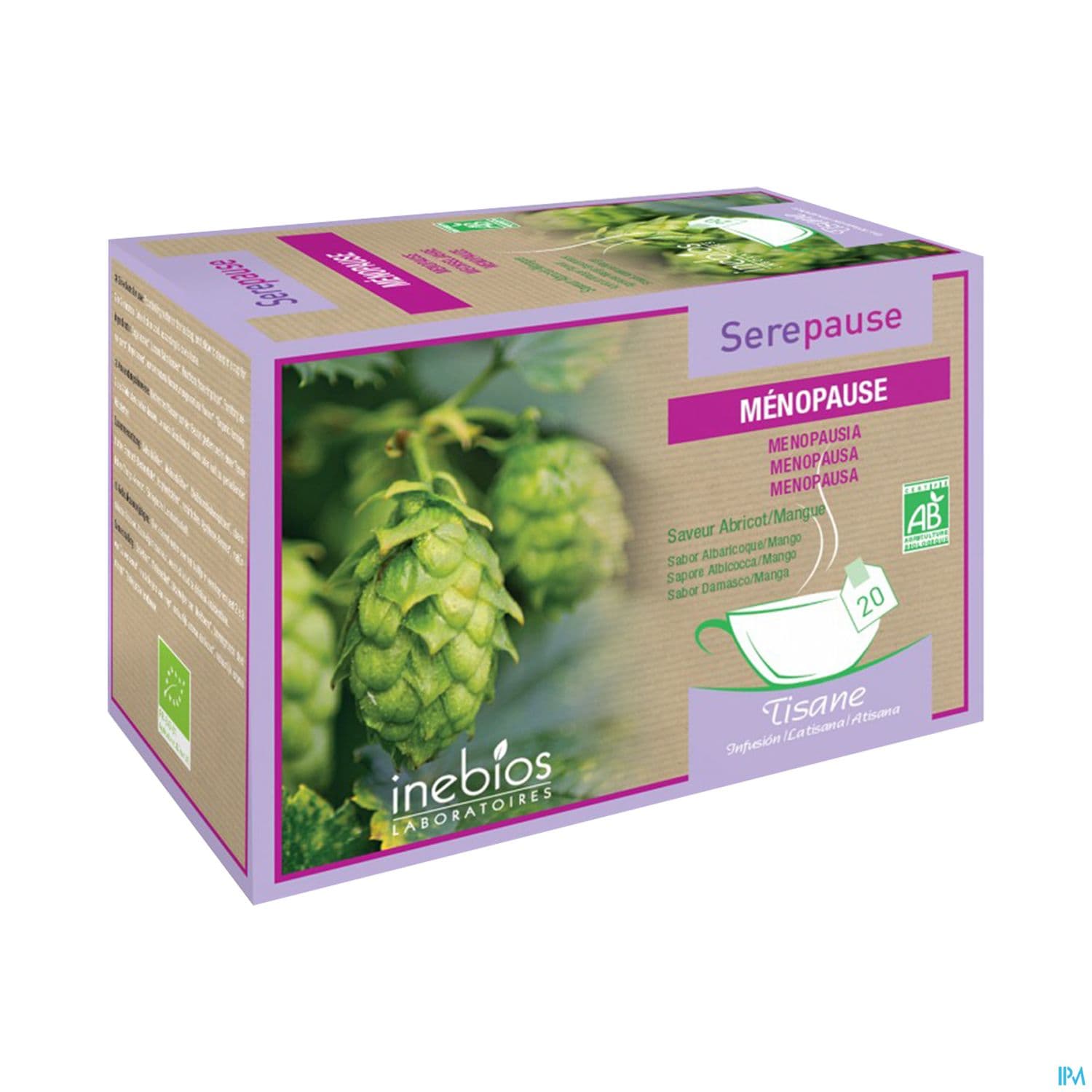 Serepause Menopause Bio Infusette Sachet 20 — Pharmacie Lafayette Bordeaux