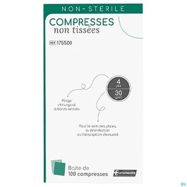 EUROMEDIS COMP NT NST 7,5X7,5CM100