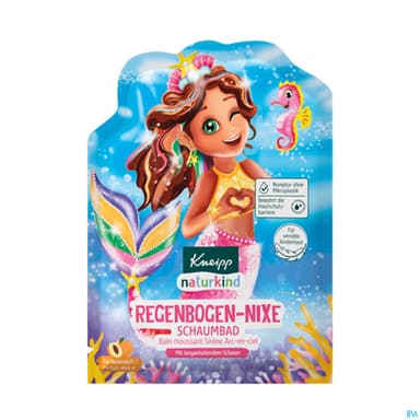 Kneipp Nature Kids Bain Moussant Sirene Arc En Ciel Abricot 40ml
