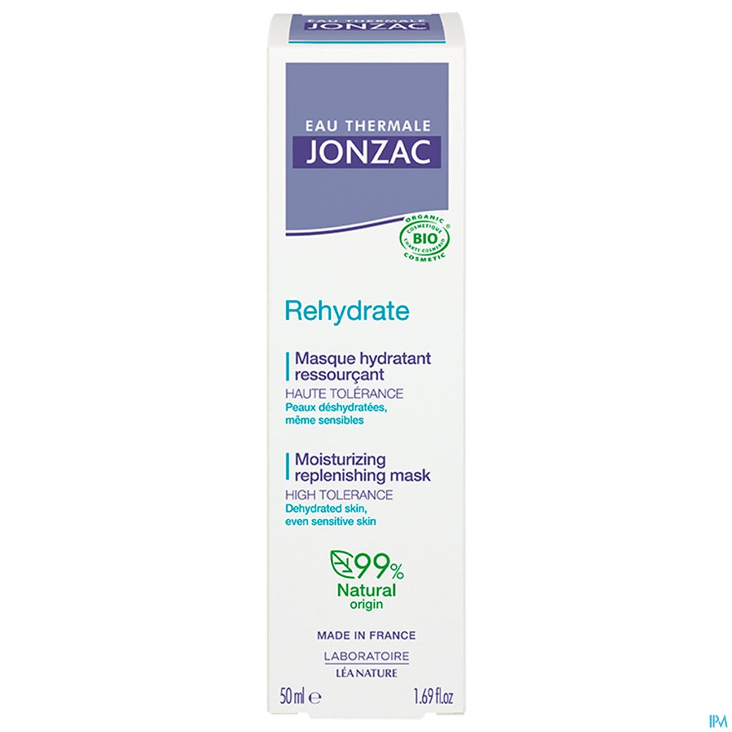 Eau Thermale Jonzac Rehydrate Masque Hydratant Ressourcant 50ml