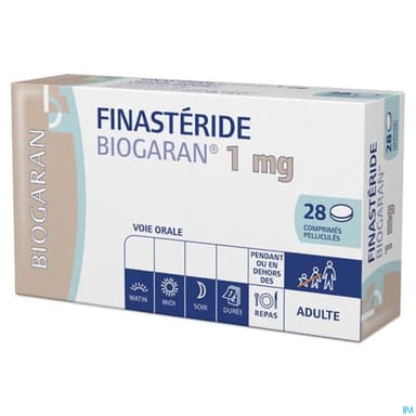 Finasteride Biogaran 1mg Comprime 28