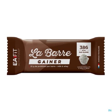 Eafit La Barre Gainer Chocolate Vanilla Cream 90g