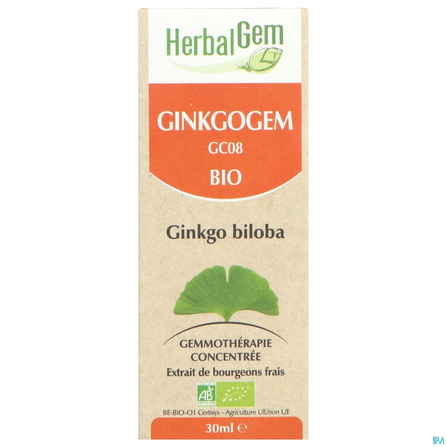 HERBALGEM GINKGOGEM BIO 30ML