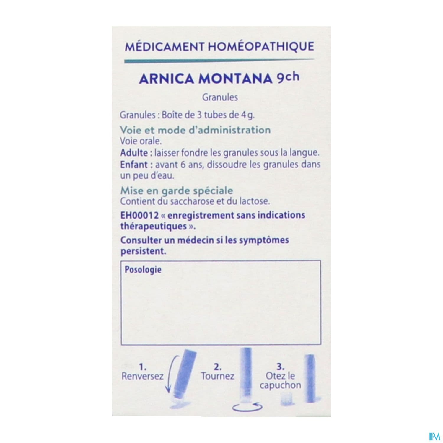 ARNICA MONTANA 9CH 3TG B