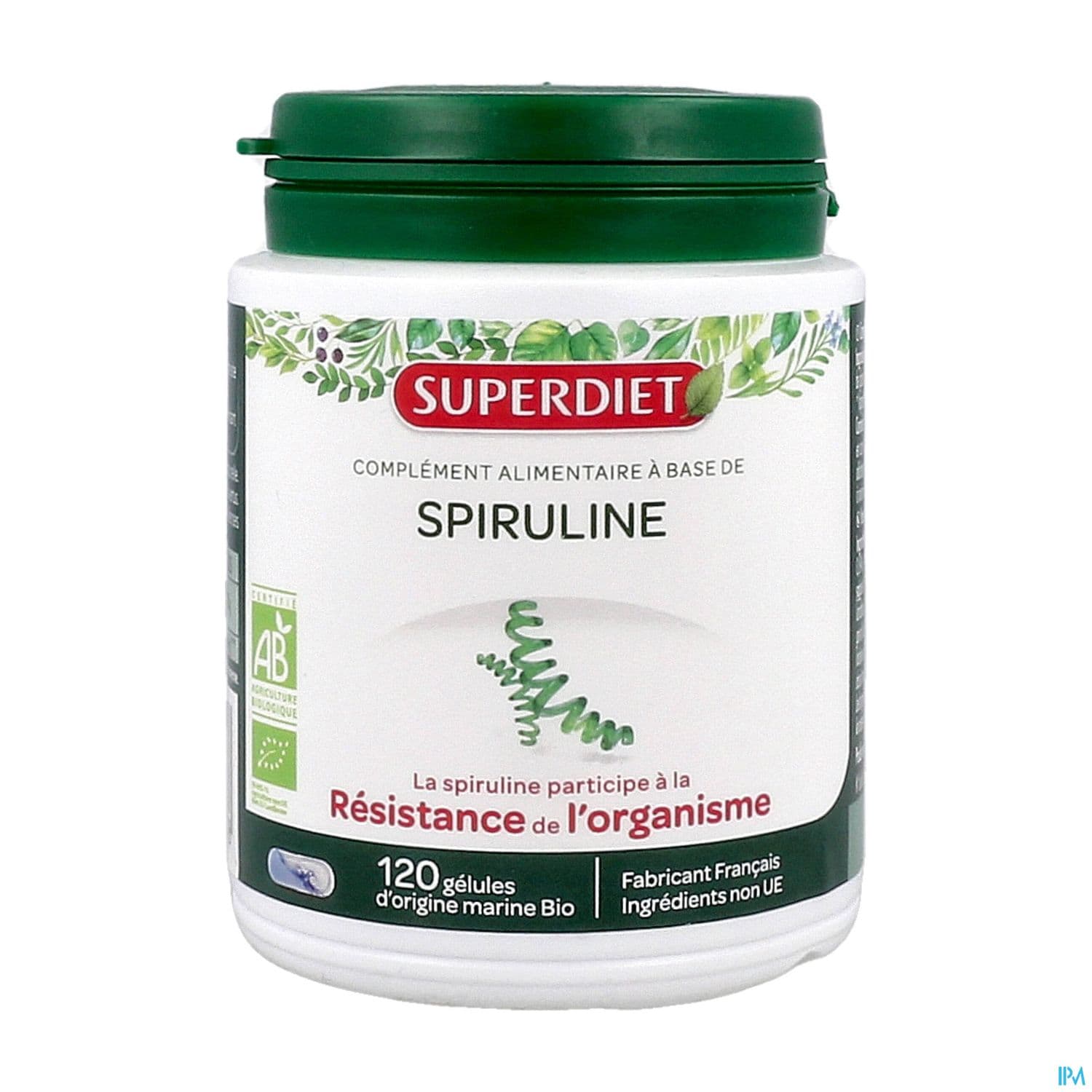 Spiruline Bio Caps 120