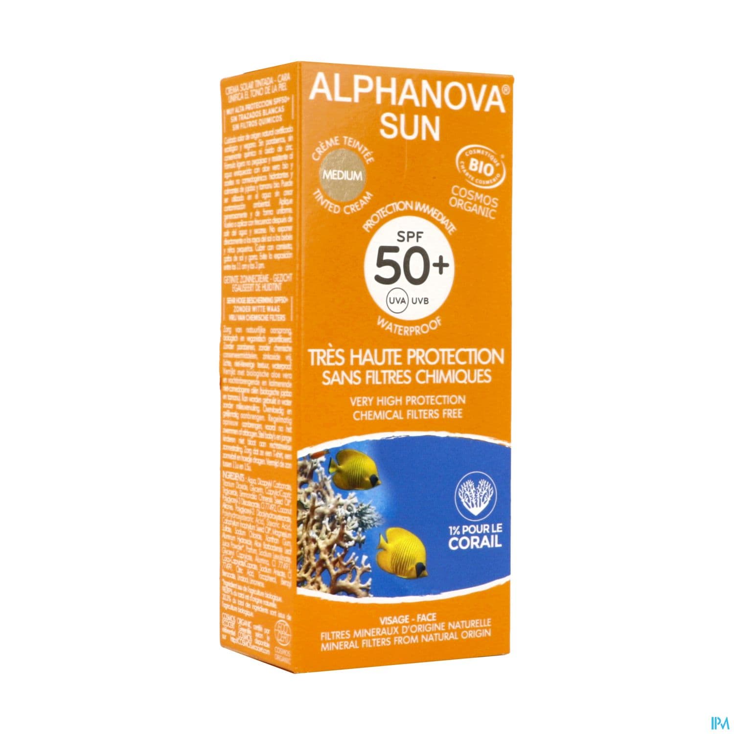 ALPHANOVA SUN CR TEINTE 50+ 50G