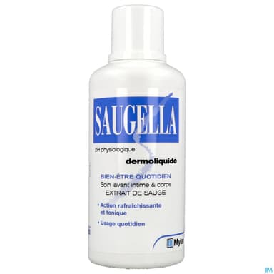 SAUGELLA EMUL DERMOLIQ LAV FL/500ML