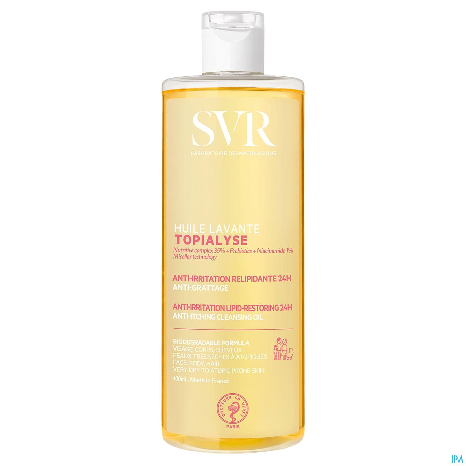 SVR TOPIALYSE HLE LAV MICEL 400ML