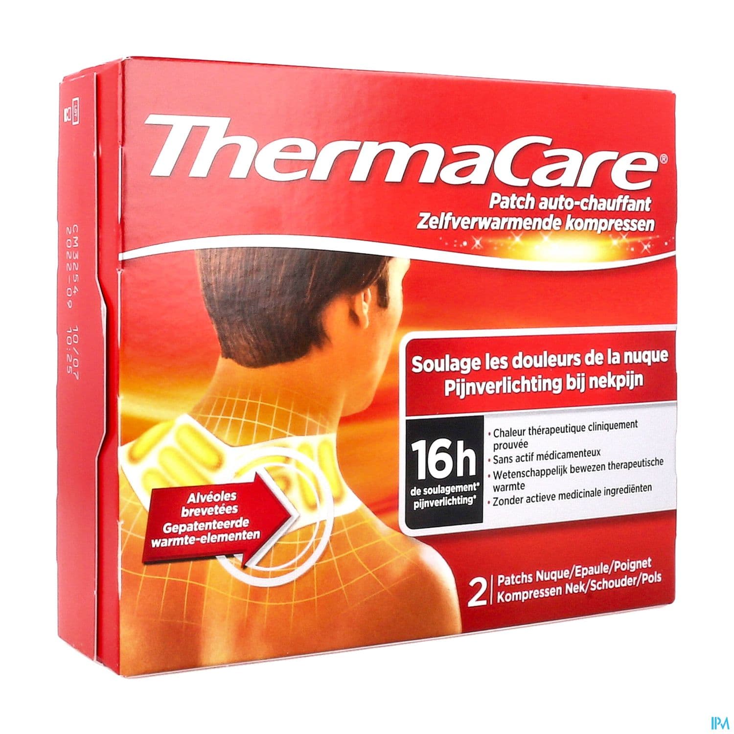 Thermacare Patch Chauffant Nuque Epaule Poignet X2