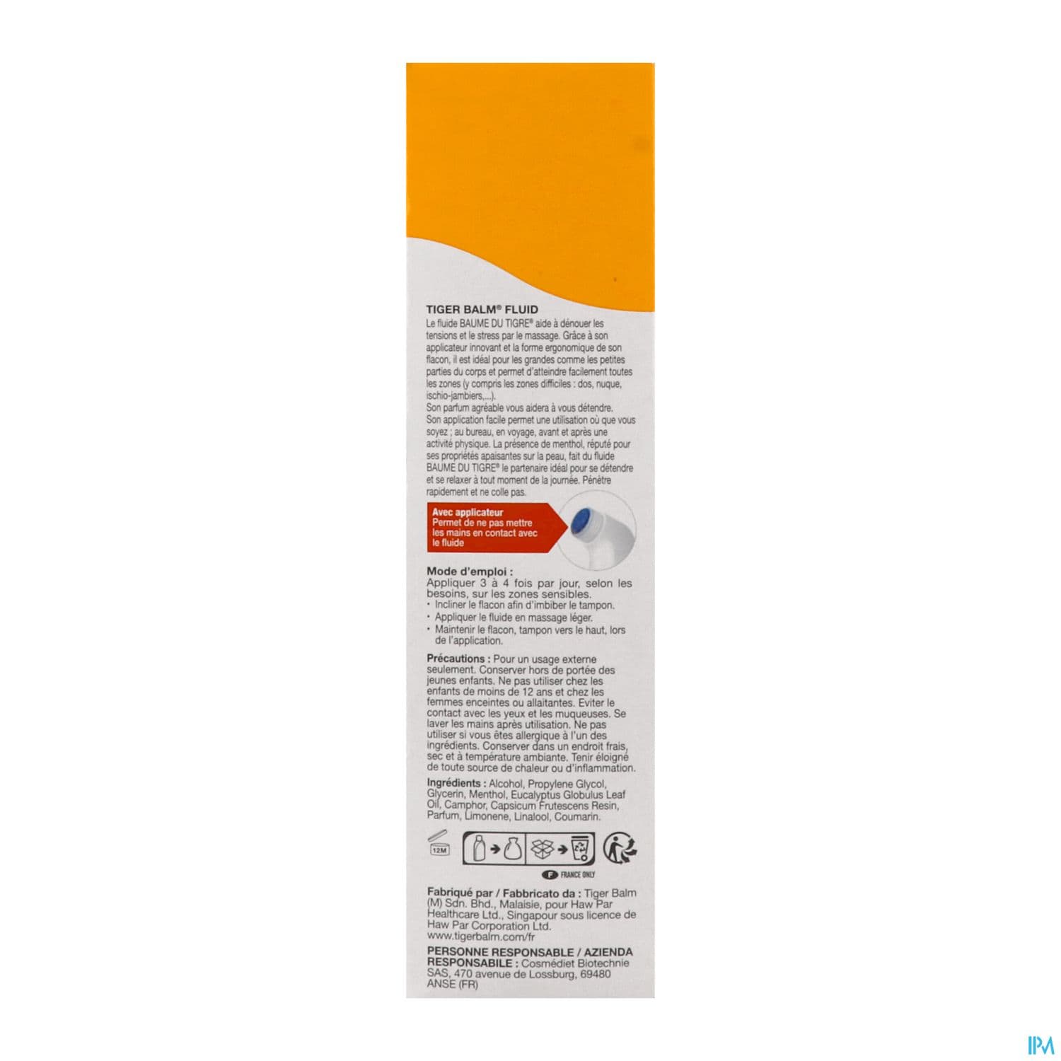 TIGER BALM FLUIDE FL APP 90ML
