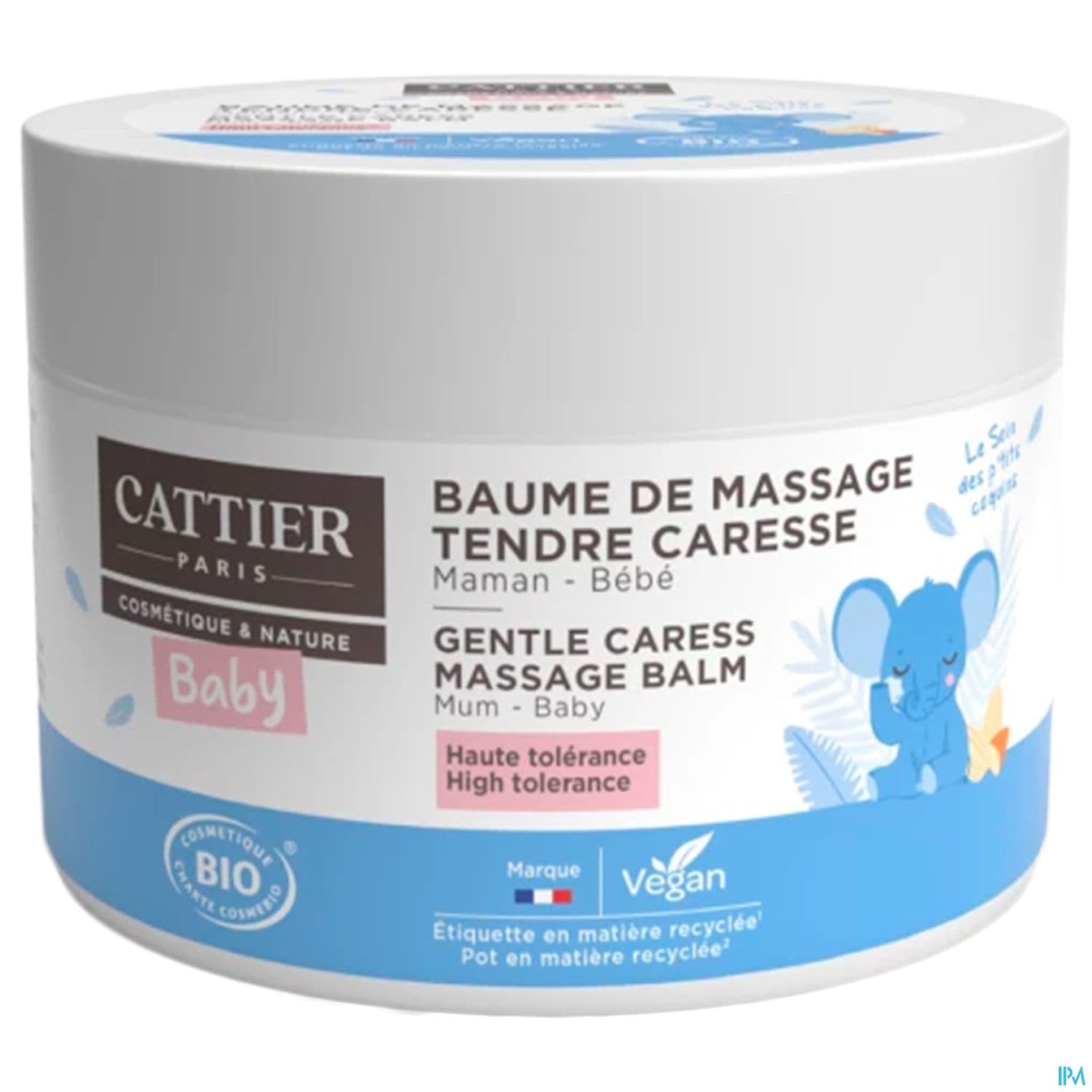 Cattier Bebe Baume De Massage Tendre Caresse Bio 100g