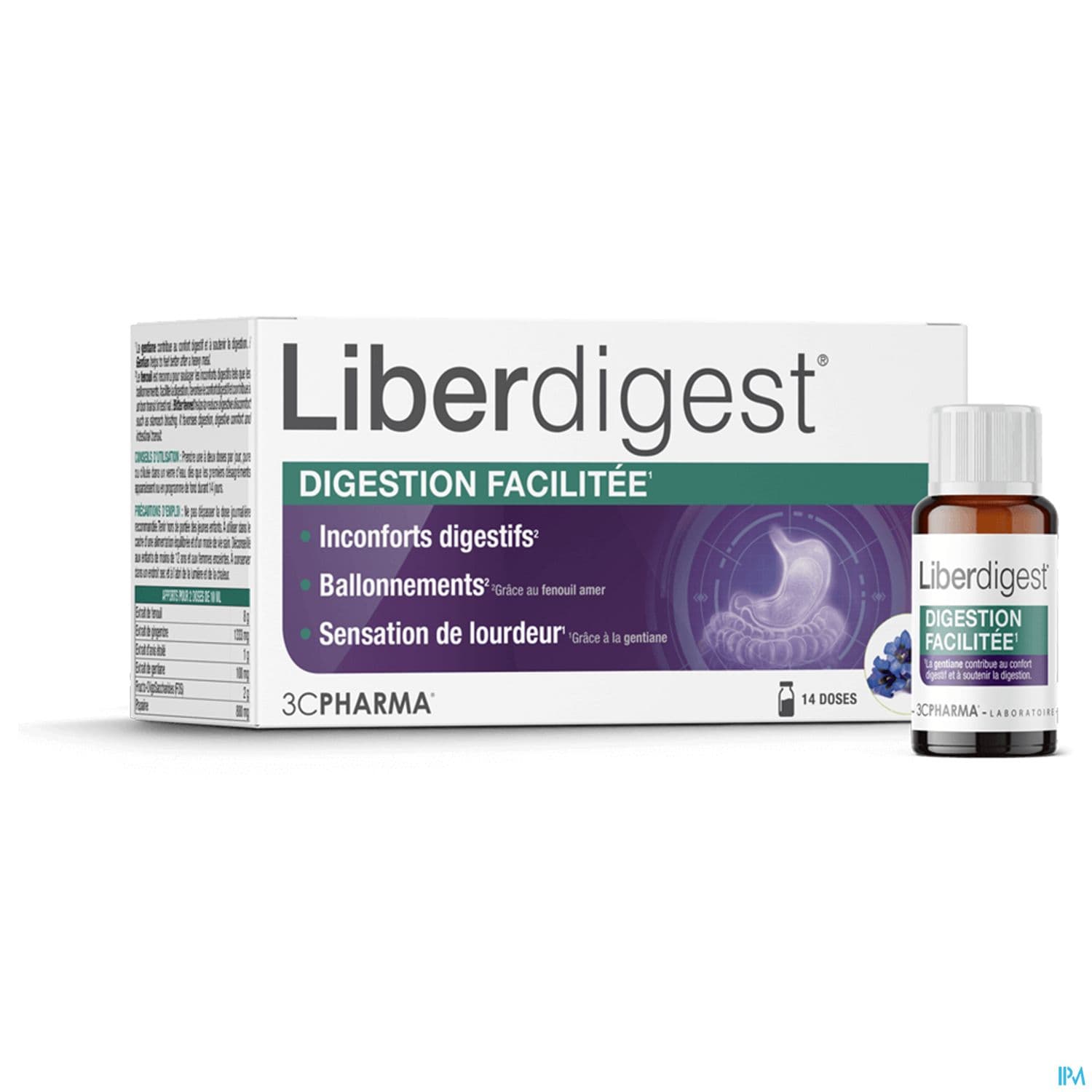 3C PHARMA LIBERDIGEST UNIC 14X10ML
