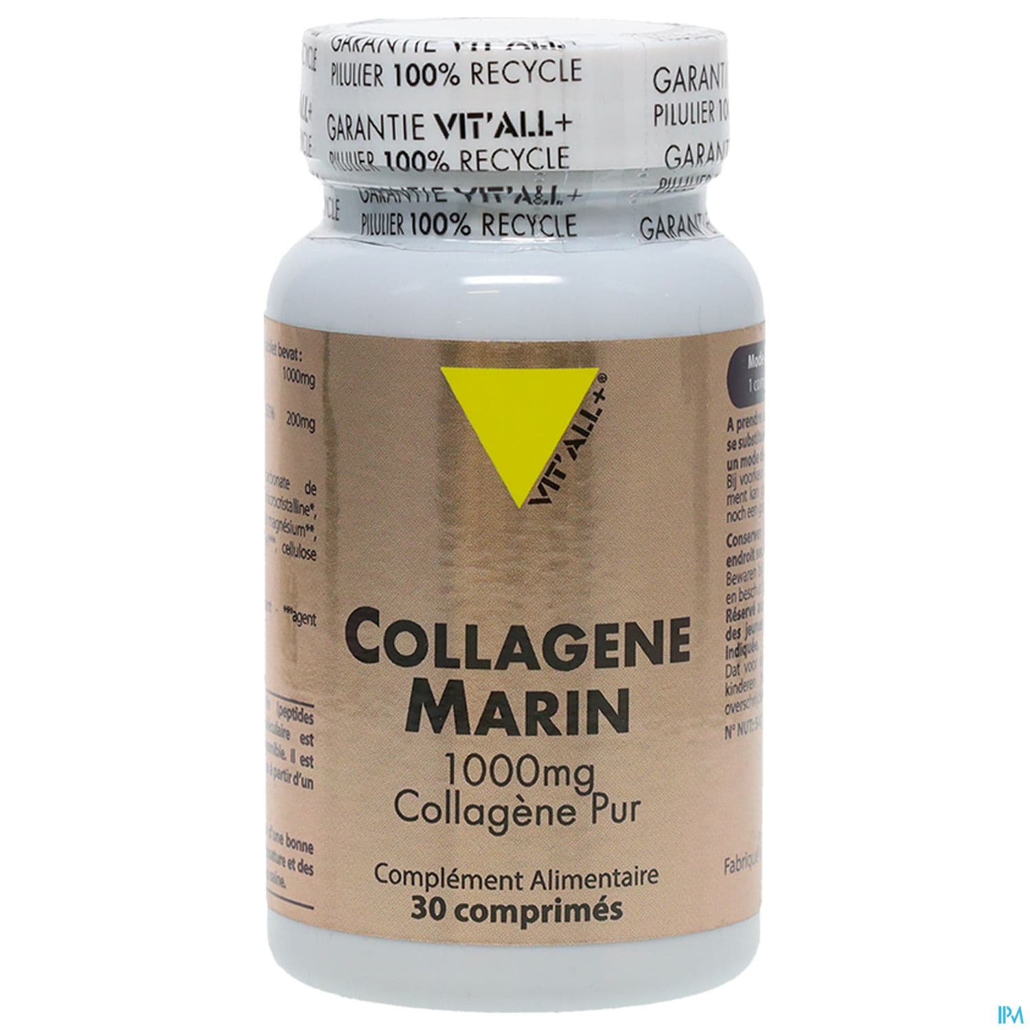 VIT ALL+ COLLAGEN MAR 1000MG CPR30