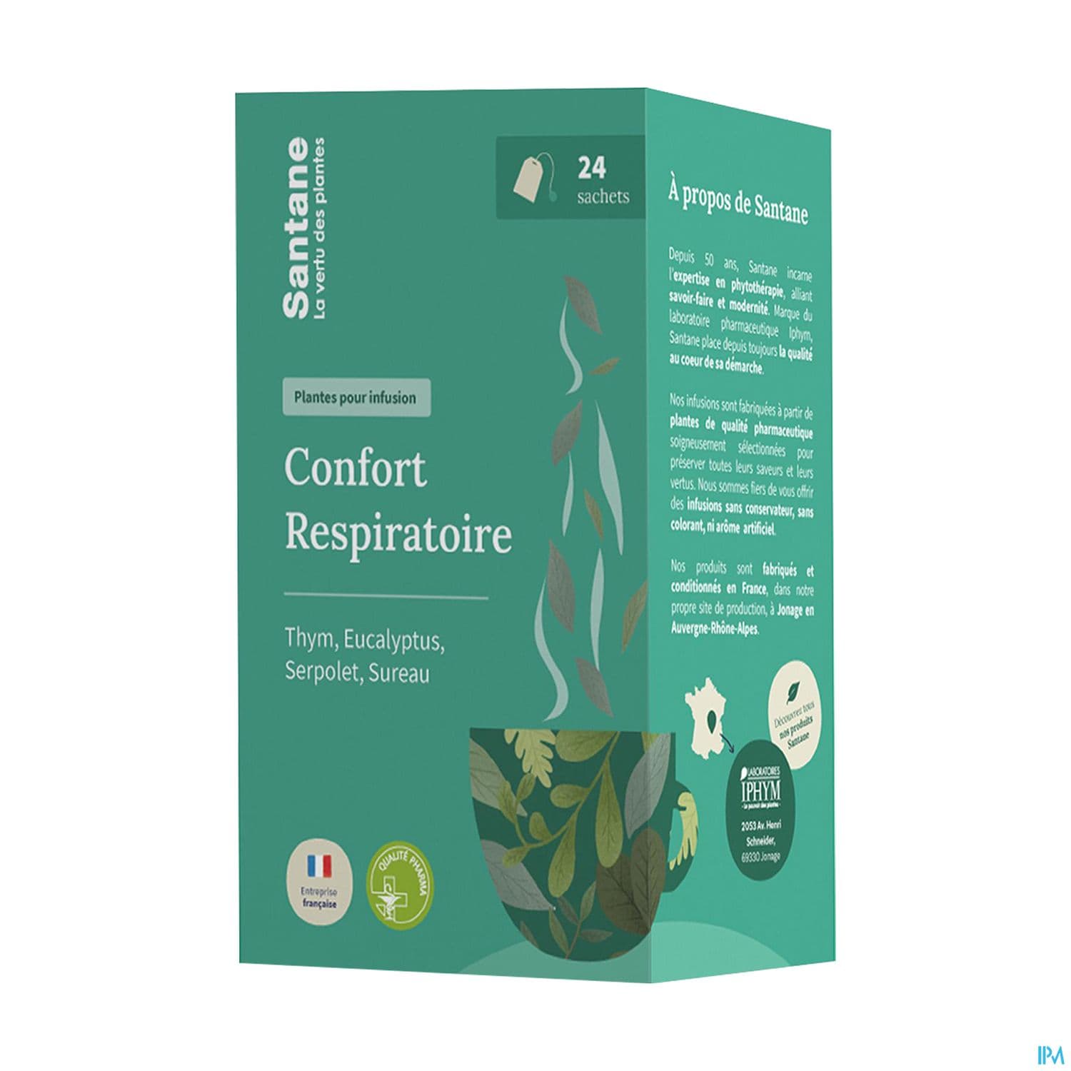 SANTANE CONFORT RESPIR INFU SAC24