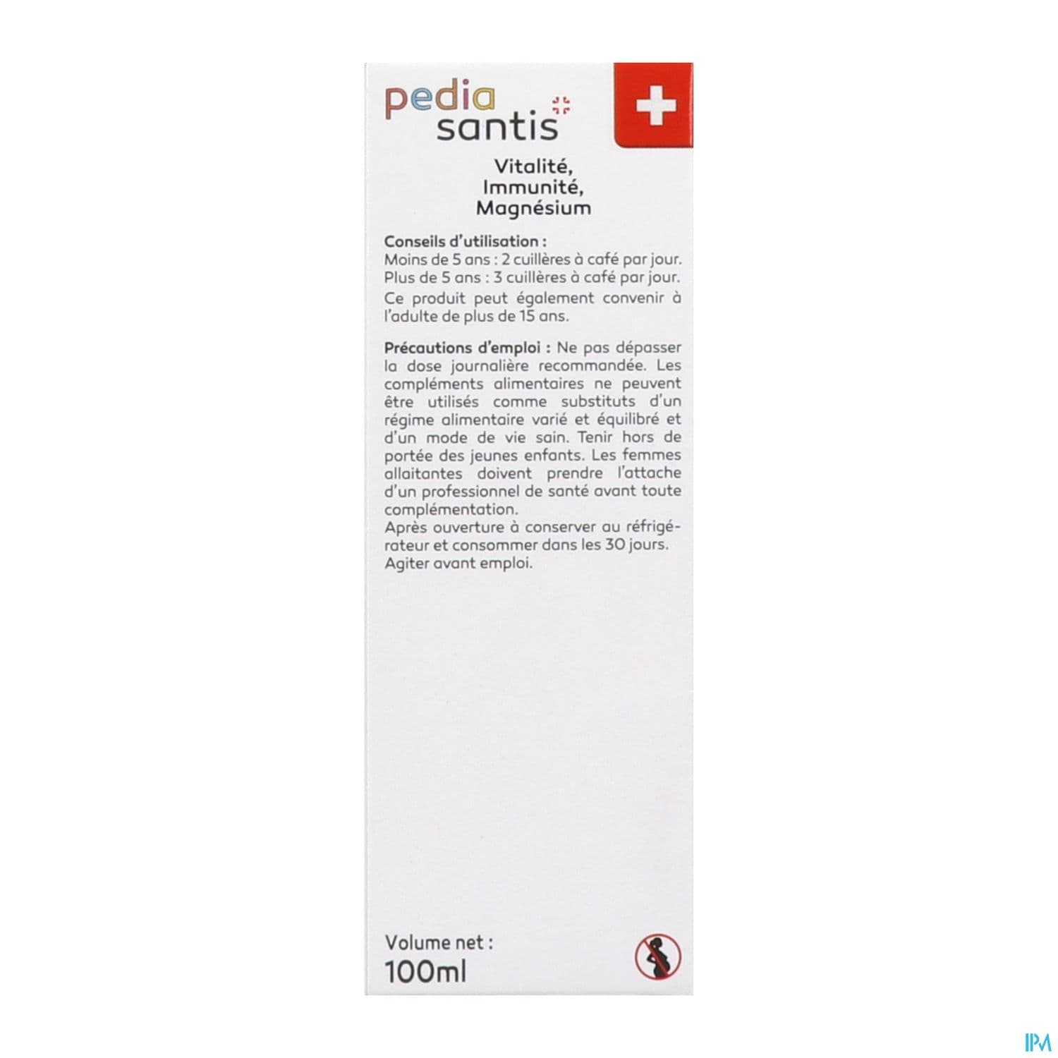PEDIASANTIS VITAL/IMMUN/MG 100ML