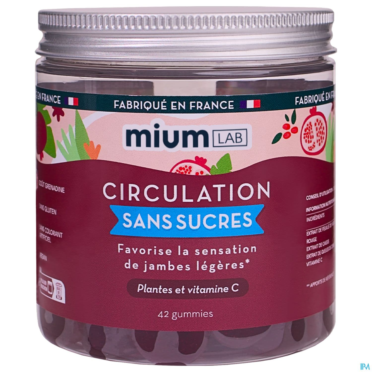 MIUMLAB S/SUC CIRCULATION GUMMIE42