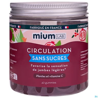 MIUMLAB S/SUC CIRCULATION GUMMIE42