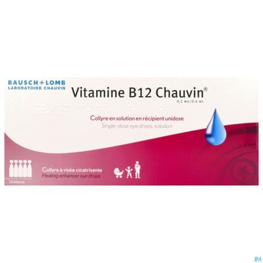 VIT B12 0,2MG/0,4ML CHAUVIN COL 10