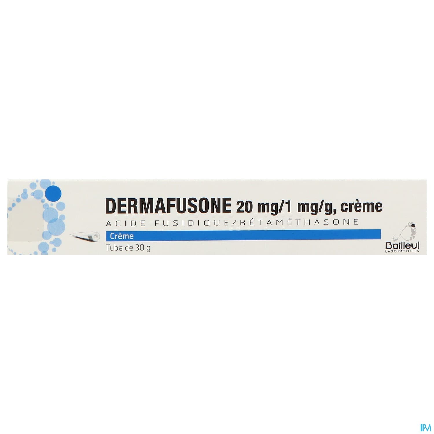 Dermafusone 20mg/1mg/g Creme Dermique 30g