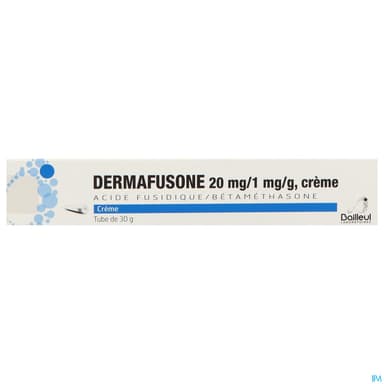 Dermafusone 20mg/1mg/g Creme Dermique 30g