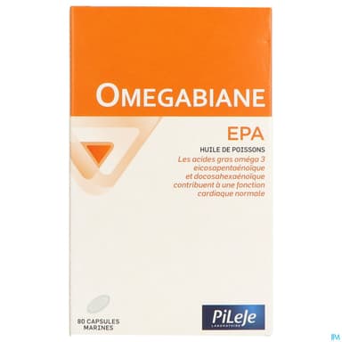 OMEGABIANE EPA HLE CAPS 80