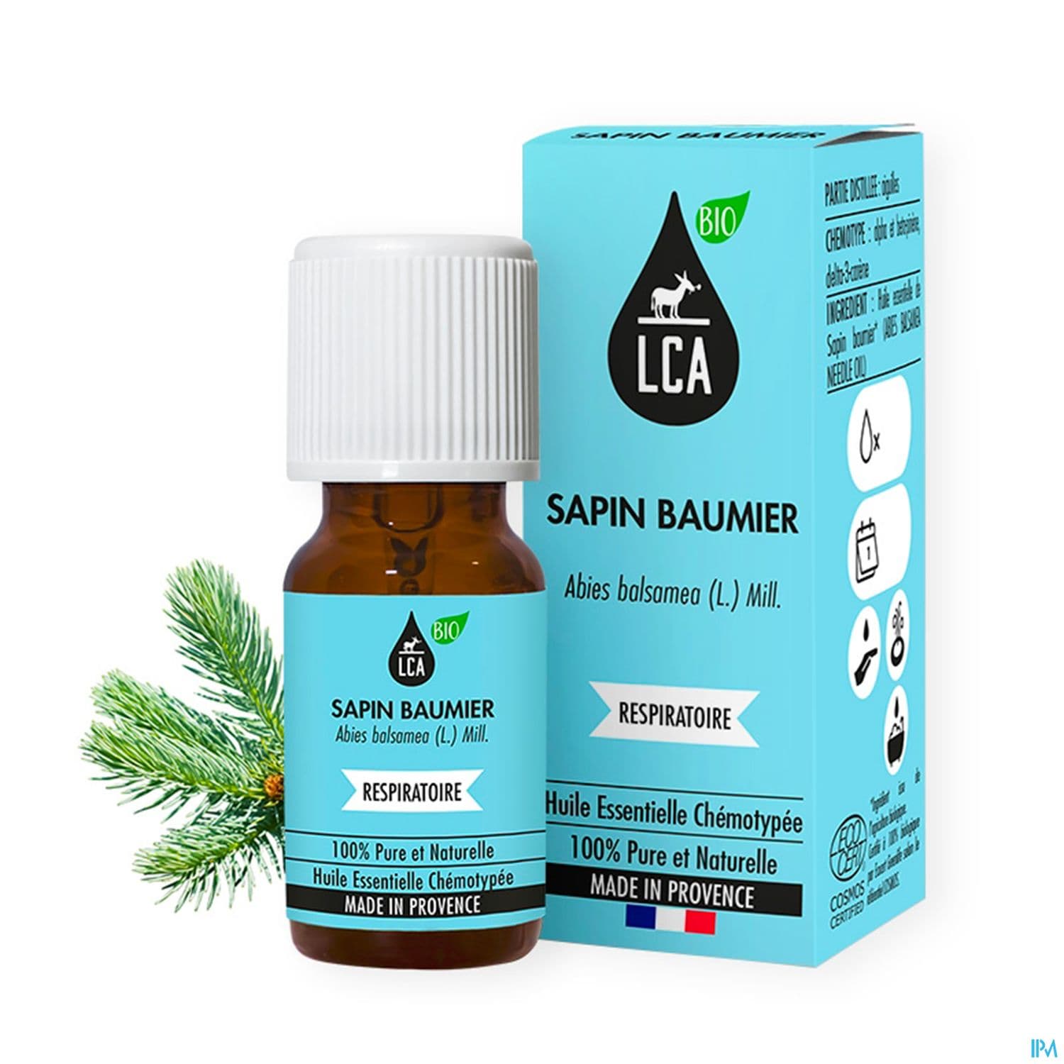 Lca Huile Essentielle De Sapin Baumier Bio 10ml
