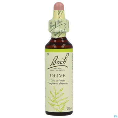 Fleurs De Bach Original 23 Olive Compte Gouttes 20ml