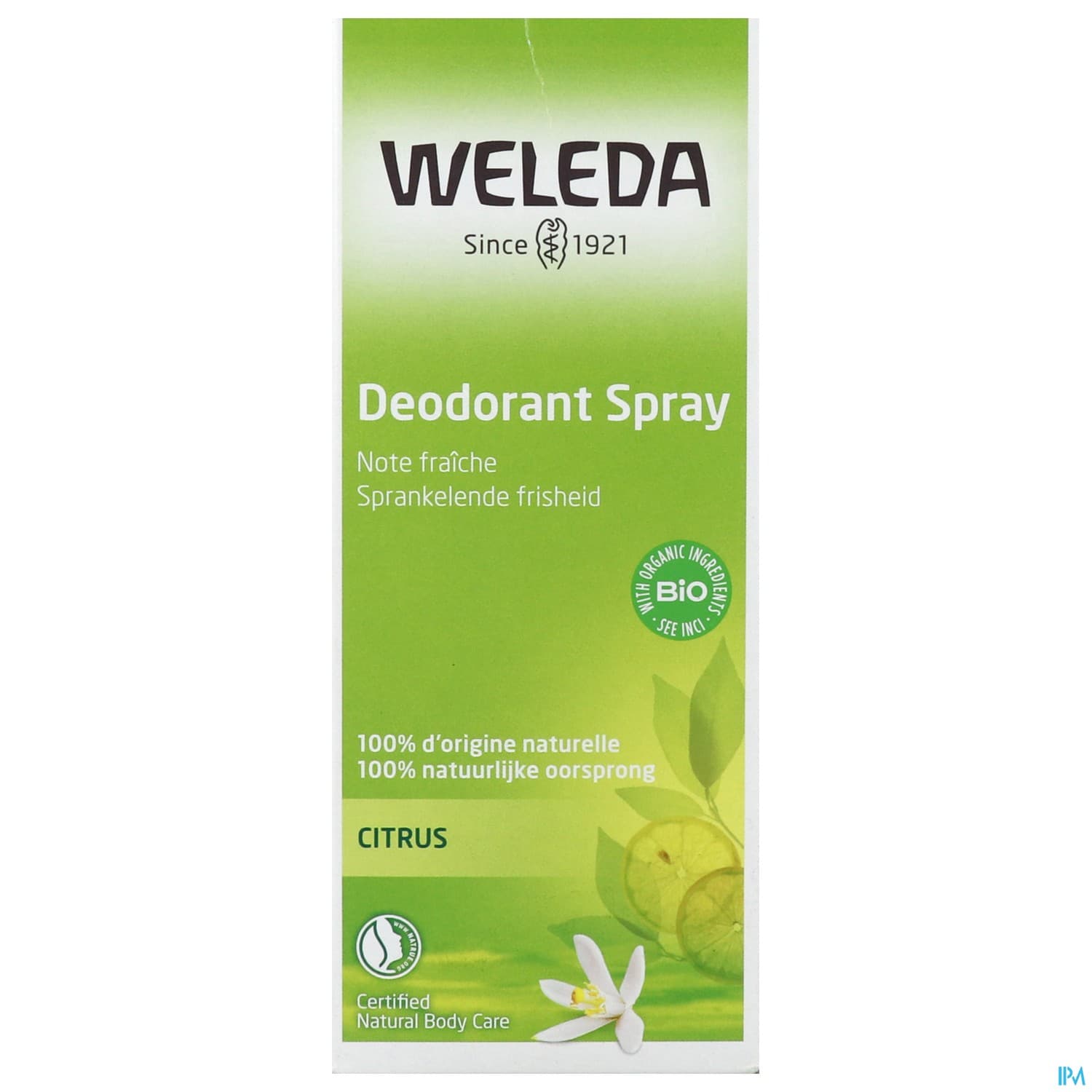 WELEDA DUO DEOD CITRUS 24H 2X100ML
