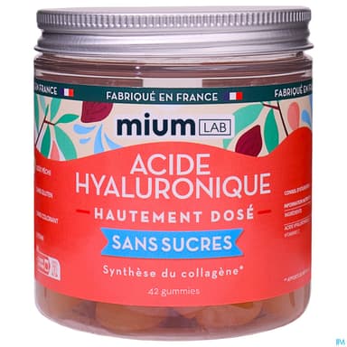 MIUMLAB S/SUC ACID HYALU GUMMIE 42