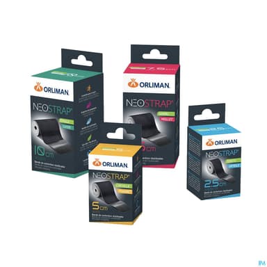 BDE CONT NEOSTRAP NOIR 10CMX1,5M