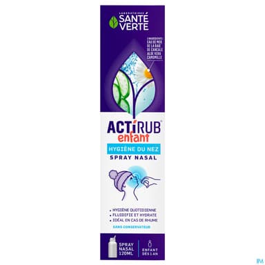 ACTIRUB SANTE VERTE ENF SPR NAS120
